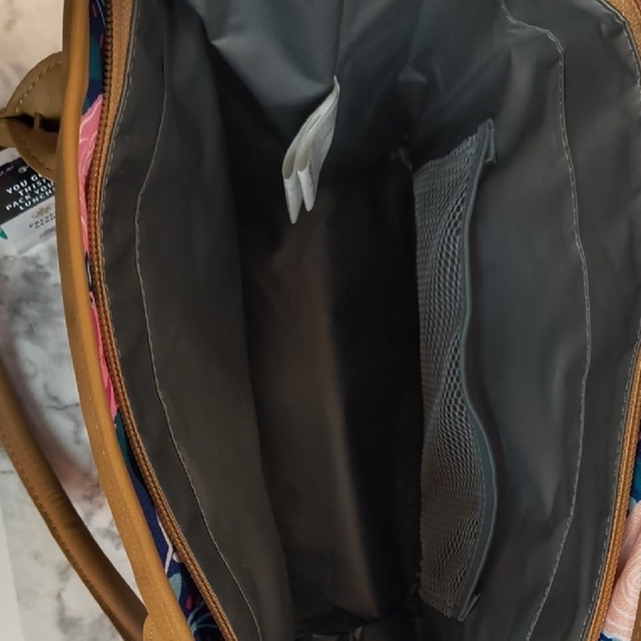 LOTG Floral Insulated Lunch Tote With Water Bottle NWT - Picture 9 of 12